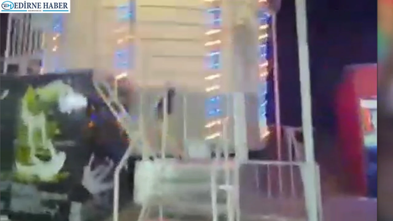 Lunaparkta yaşanan kazanın görüntüleri ortaya çıktı